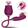 Rosensaugbiardier für Frauen Vagina tätschen Klitorstimulator G Spot Dildo vibrieren weibliche Masturbator -Massage Erwachsener Sexspielzeug 240409
