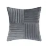 Copertina di velluto design del cuscino 35x50 45x45 cm decorativo per divani decorazioni per il soggiorno cuscino grigio beige blu nero