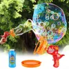 Bubble Gun Bubble Machine Dinosaur Bubble Machine Toys adatti a bambini e bambini Golle Gun Party Gifts Birthday 240410