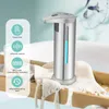 Dispensateur de savon liquide 280 ml Automatique à grande capacité Induction à induction en mousse pour l'organisateur de salle de bain de cuisine