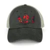 Boinas X - A24 Logo Cowboy Hat Bonie Hats Fashion Male Black Macho Cap Women's