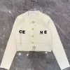 24SS Jacket Женская дизайнерская женская куртка поло воротнич