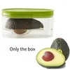 Bouteilles de rangement Crisper Avocado Savers Case fruits Conteneurs Kitchen Practical Sabing Sauver Vegetable Non Toxic Food Box Compact Home