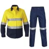 Pantalon à haute visibilité hi vis de travail de sécurité pantalon pantalon de travail pantalon de travail de travail avec des bandes réfléchissantes