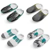 Gai Men Femmes Outdoor Womens Designer Sandals Summer plage Colorful Slides gris intérieure gris Slipper Fashion Taille 36-45 A16-8