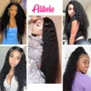 5x5 HD Brazilian Deep Wave مجعد مع حزم HumanHair من الدانتيل 4x4 مع الإصابة