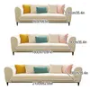 Stolskydd Soild Color SOFA THEACH Soft Plush Couch Cover för Living Room Bay Window Pad L-formad dekoration X0R2