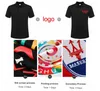 Summer Casual Short-Sleeved Polo Shirts Custom Embroidery Printing Personalized Design Men And Women Tops 240412