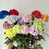 Decoratieve bloemen 90 Bloemblaadjes kunstmatige hortensia bruiloft decoratie bloemen arrangement huiskamer decor road leider bloemen bal po prop