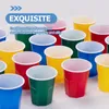 Cuilles jetables Paies 100 PCS Caxe Playset Playset Small Paper Tapon Pruisible Bar Bar de jus compact Tail