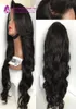 Topkwaliteit Braziliaanse body wave maagdelijke kanten pruik 100 onbewerkte mensen haarkantpruiken voor zwarte vrouwen met babyhaar55692893058385