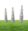 50pcslot 10ml 15ml 20ml 30ml 50ml白い空のプラスチック鼻スプレーボトルポンプスプレーミストノーズスプレー補充可能ボトル3505744