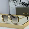 Dita Sunglasses Top Quality for Men Women Femmes Retro Eyeglass UV400 ORDES OUTDOOR Cadre acétate Fashion Classic Lady Sun Glasses avec boîte DTS121 Sixii SIZE62-13