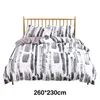 寝具セット3PCSピローケースジッパークロージャーで洗えるファッション印刷ベッドクロス布団カバーセットモダンベッドルーム肥厚家織物