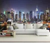 Custom 3D Po Wallpaper New York City Night Wall Painting Art Mural Wallpaper Living Room TV Background Wall Papers Home Decor2869842