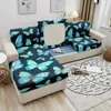 Pokrywa krzesła wzór motyla sofa siedzisko poduszka na pokrycie kwiatowego nadruku na kanapa elastyczna antypoślizgowa okładka dekoracja domu