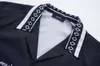 Summer Męski T-shirt Designer Button Up Godigan swobodna luźna wersja Polo krótkie rękaw Hawajskie lapy Top Fashion Series Koszulka Swidiowa Koszula plażowa Rozmiar M-3xl #50
