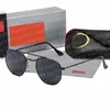 نظارة شمسية مصممة للنساء النظارات الشمسية في الهواء الطلق أزياء الانفجار الرجعية نظارات إطار صغيرة الفقرة فقرة ديول مع صندوق