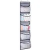 Storage Bags Clear Thickened Fabric Hanging Bag Organizer Shoe Rack Holder For Men And Women Kids Closet