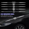 تعديل قوي مخصص للسيارة غطاء رأس السيارة قوس السيارة القوس الخلفي جناح الباب ملصق جسم الشارات لسيارات BMW Audi VW Benz Tesla Honda Toyota Volvo Buick Mazda