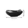 Plates 2Pcs Dipping Bowls Condiment Dish Stylish Design Seasoning Appetizer For Condiments Dessert Sushi