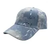 Ball Caps Curved Brim Peaked -Proof Sun Hat Face-Looking Small Tie-Dyed Baseball Cap For Women Spring And Summer