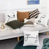 Pillow 45-45cm Home Cover Sofa Decoration Throw Removable Dust-Proof Pillowcover Office Seat Waist