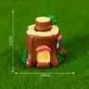 Cartoon Pumpkin House 3D Miniature Diy Car Ornament Aquarium Landscaping Accessories Fairy Garden Decoration Tvampfigur Figurin