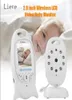 LIEVE VB601 Trådlös video Baby Monitor Färgsäkerhetskamera 2 Way Night Vision Infraröd LED -temperaturövervakning och 8 Lullaby2546533