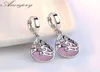 Dangle Shandelier Anenjery 925 Sterling Silver Moonlight Opal Teartem Drop Earrings Gift Pendientes Oorbellen Boucle D0397420185