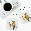 Bord Mats Daydreaming Coasters Kitchen Placemats Icke-halkisolering Cup Coffee For Decor Home Table Seary Pads Set of 4