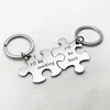 Keychains Couples Puzzle Keychain Pendant I'll Be Waiting /back Key Chain Valentine's Day Boyfriend Girlfriend Husband Wife Gift