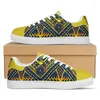 Casual Shoes Black Polynesian Samoa Tribal Sia Flat Sneaker Printing Custom Fashion Walking Sport Light Women Running