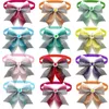 Dog Apparel 50/100pcs Cute Bow Tie Pet Collars For Small Dogs Supplies Exquisite Cat Bowties Colorful Bows