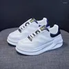 Lässige Schuhe weiß für Frauen Sneaker Frühling 2024 Mode Running Sports Shoe Ladies Tennis Trainer Elegante Frau