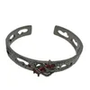 S925 Silver Hollow Bracelet Ring Small and Unique Fashion Cool Bracelet Accessories for Men and Women