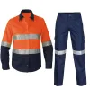 Pantalon à haute visibilité hi vis de travail de sécurité pantalon pantalon de travail pantalon de travail de travail avec des bandes réfléchissantes