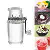Mixers Home Manual Ice Crusher Multifunction Hand Shaved Ice Machine Ice Chopper Kitchen Bar Ice Blenders Tools