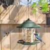 Otros suministros de aves alimentadores de alimentación salvaje 620 ml de gran capacidad a prueba del clima colgante para la decoración del patio de jardín exterior