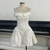 Party Dresses Evening Retro Blossom Dress Prom Gown Holiday 2024 Summer Fashion Casual Outfits Sexy One Shoulder Clothes