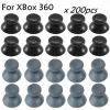 Akcesoria 200pcs/partia dla Microsoft Xbox 360 kontroler górny THUMBSTICKS 3D Analog joystick wymiana patyka Krętki przyciski pokrywy przyciski okładki przyciski