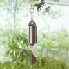 Decorative Figurines Easy Use Window Hanging Beautiful Sound Iron Pipe Wind Chimes Outdoor Ornaments Pendant Bell Heroic Windbell