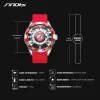 CWP SINOBI Relojes Luxury Luminoso Display Impermeable creativo de acero inoxidable Wutwatch Reloj Hombre