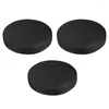 Chair Covers 3 Pcs Elastic Stool Cover Black Couch Round Swivel Accent