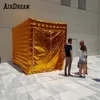 12MLX7MWX4MH (40x23x13.2ft) Tenda per cubo fotografiche gonfiabili portatili portatili in oro di alta qualità con luce a LED variabile colorata in vendita