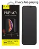 Protecteur d'écran en verre trempé antipuisé de confidentialité Antipeeping pour iPhone14 13 12 11 Pro XR XS Max 6 7 8 Plus3480005