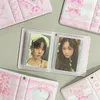 Frames schattige bowknot po 3 inch liefde hart holle foto kpop pocard houder card binder verzamel boek 36 zakken