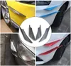 Universalauto Stoßfänger Splitterflossen Auto -Modifikation Wind Spoiler Luftmesser Schutzdekoration Trim 4pcs Kohlefaser Color30666655832