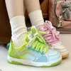 Chaussures décontractées Mandarin Duck Jelly Color Board Versatile Couple Fashion épaisse Sole Sport Femmes Asthétiques Sneakers