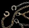 Chain Belt Chains Womens Waistband Designer Golden Sliver Belts Letters Luxury Waist Metal Girdle Accessories Jariser6169298